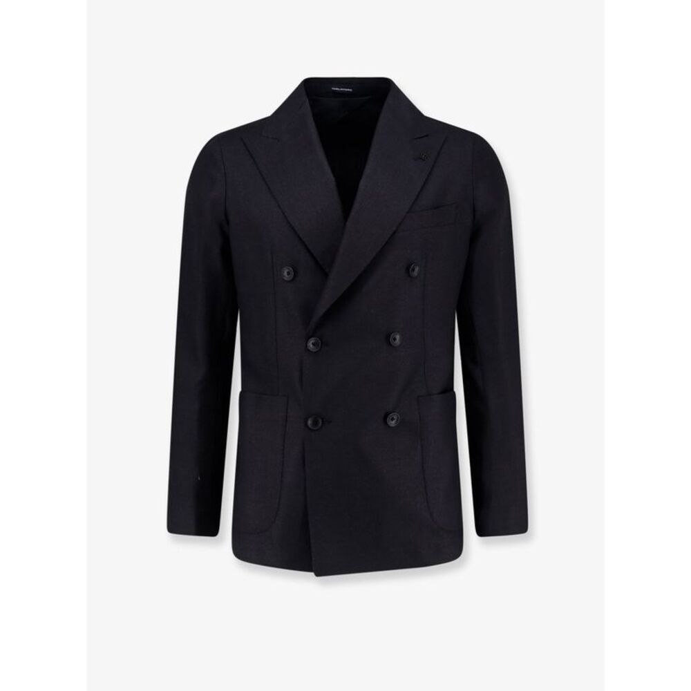 Tagliatore Men Virgin Wool, Silk And Linen Blazer